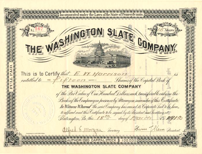 Washington Slate Co.